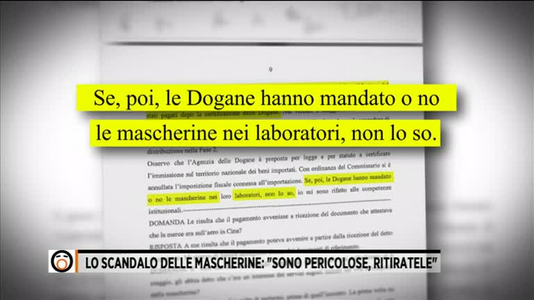 Lo scandalo delle mascherine: "Sono pericolose, ritiratele"