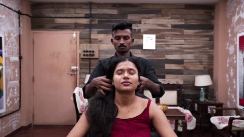 Unveiling Pure Relaxation _ Head Massage to Tingle Your Senses _ Indian Massage