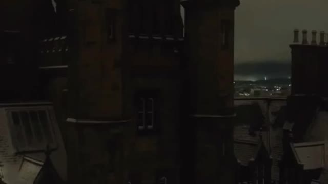 The silence of the night after the snow in "Edinburgh", it is really too healing