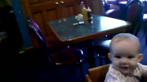 Baby's first prank