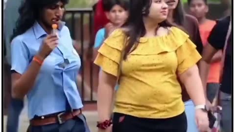 Walking Ladies Style 😃 Epic Reaction prank