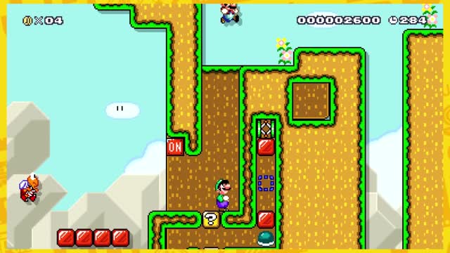 Mario Maker 2 Game Play