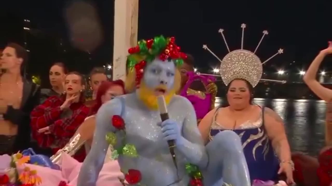 More footage of the Paris Olympics Opening Ceremony mocking Jesus Christ!!! - Reloaded from Virtual News