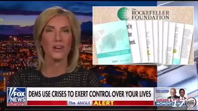 Laura Ingrahm: Rockerfeller Foundation Orchestrated Pandemic More Than 11 years Ago