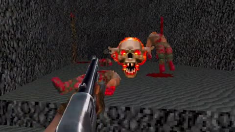 VR Doom - E3M2 Slough of Despair - QuestZDoom