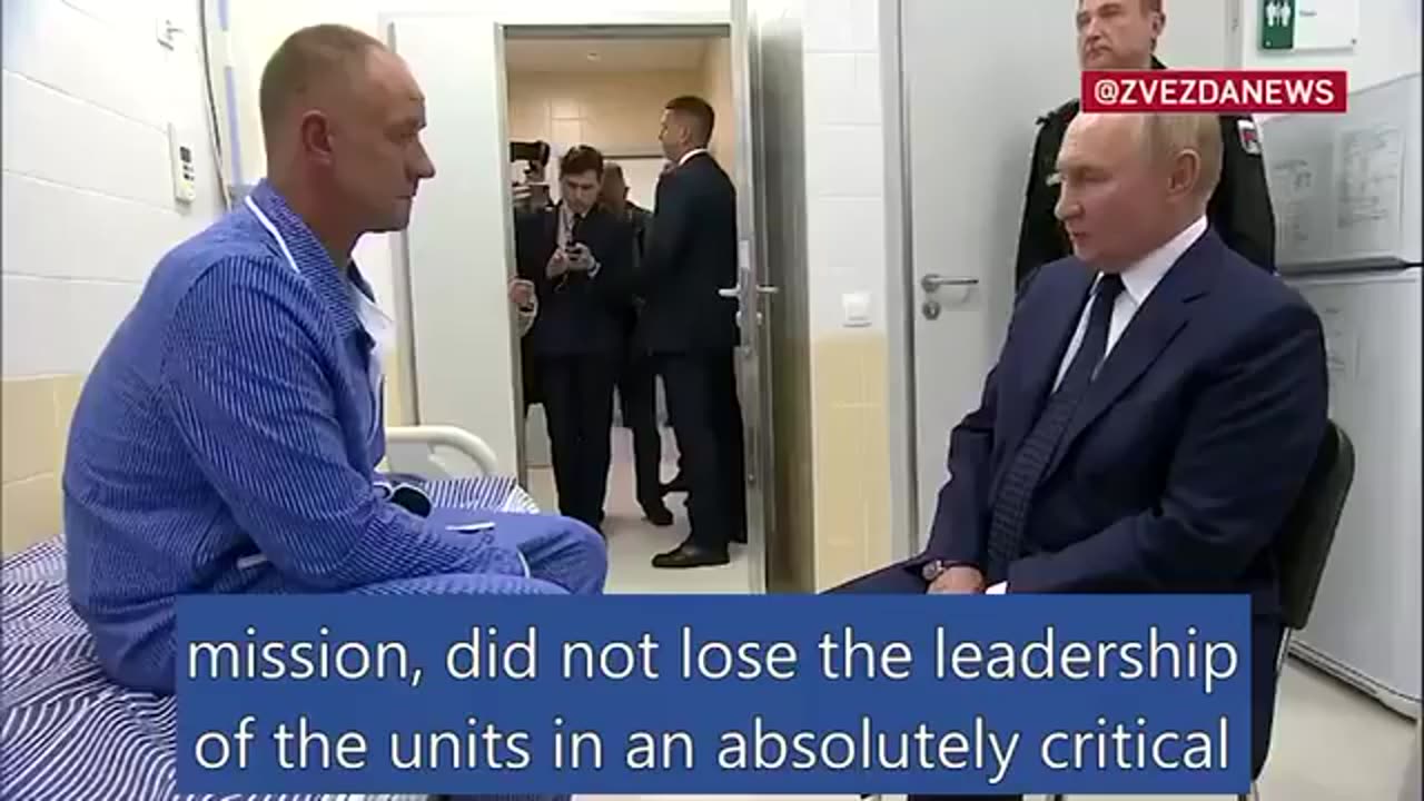 Russian soldier told Putin the story how they heroically held the defense in the Kursk region