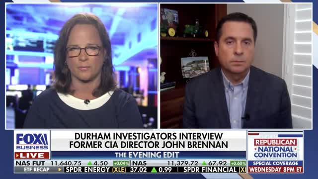 Rep. Nunes reacts to news that John Brennan has been interviewed in Durham investigation