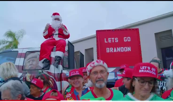 New "Let's Go Brandon" Christmas Song - Trump's Coming BACK