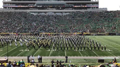 Notre Dame Halftime Show Toledo Week 2021