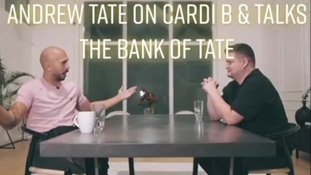 Andrew Tate On Cardi B and the bank of Tate (His Own Bank Plan)