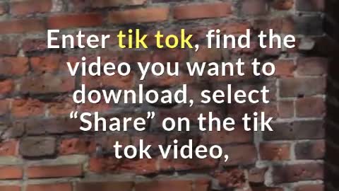 How to Download tik tok Videos Android