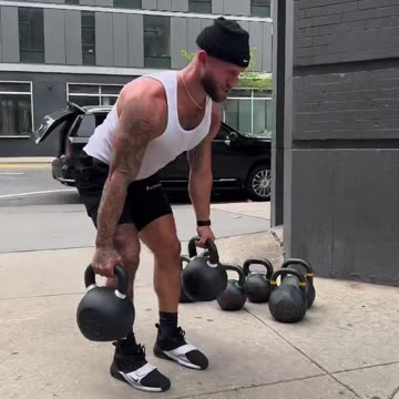 Heavy Kettlebell Workout