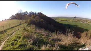 Summer Evening Paraglide