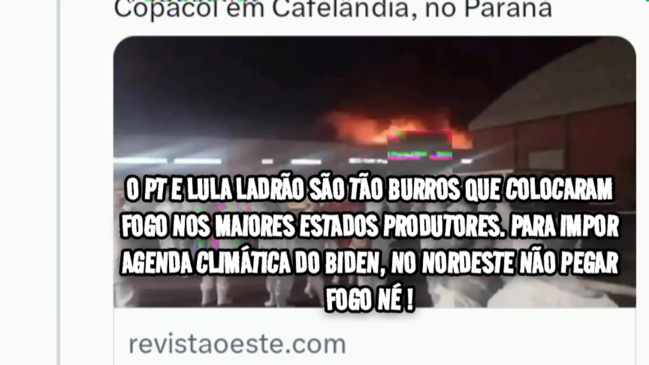 Usando os criminosos fugitivos para colocar fogo no Brasil,nos maiores produtores de alimentos,o lula Ladrão, a puta da Marina Silva pra aplicar a agenda do biden. O nordeste não pegar fogo né?