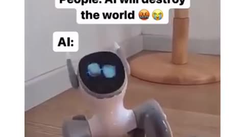 People say Ai will destroy the world funny video 😄😄😄