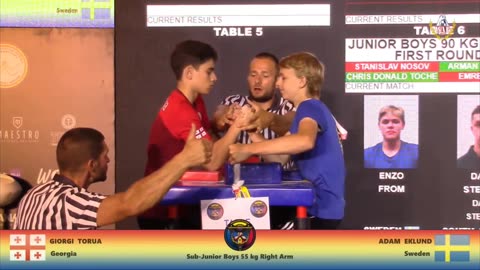 Giorgi torua armwrestling