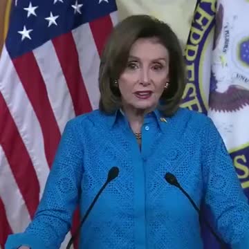 Speaker of the U.S. House of Representatives Nancy Pelosi