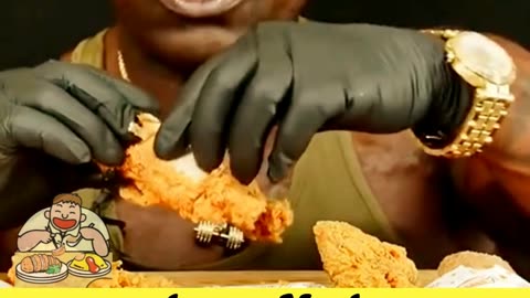 Large Meal flour fried chicken,