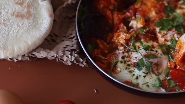 Delicious Arabic breakfast