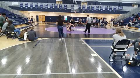 Hayden wreztling match 1