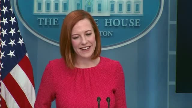 A reporter challenges Psaki over how military equipment being provided to Ukraine will be used