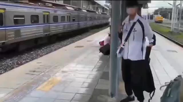 Eyewitnesses post footage of the aftermath of a strong earthquake off the coast of Taiwan.
