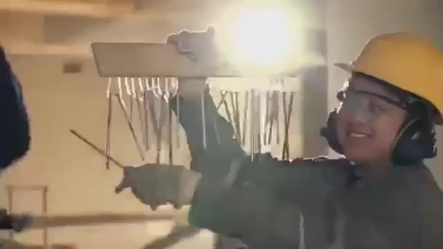 Celebrate Christmas at the construction sites