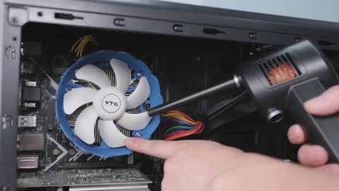 Cordless AIR Duster, Replacement for Compressed Spray Gas Cans, Rechargeable Blower for Computer