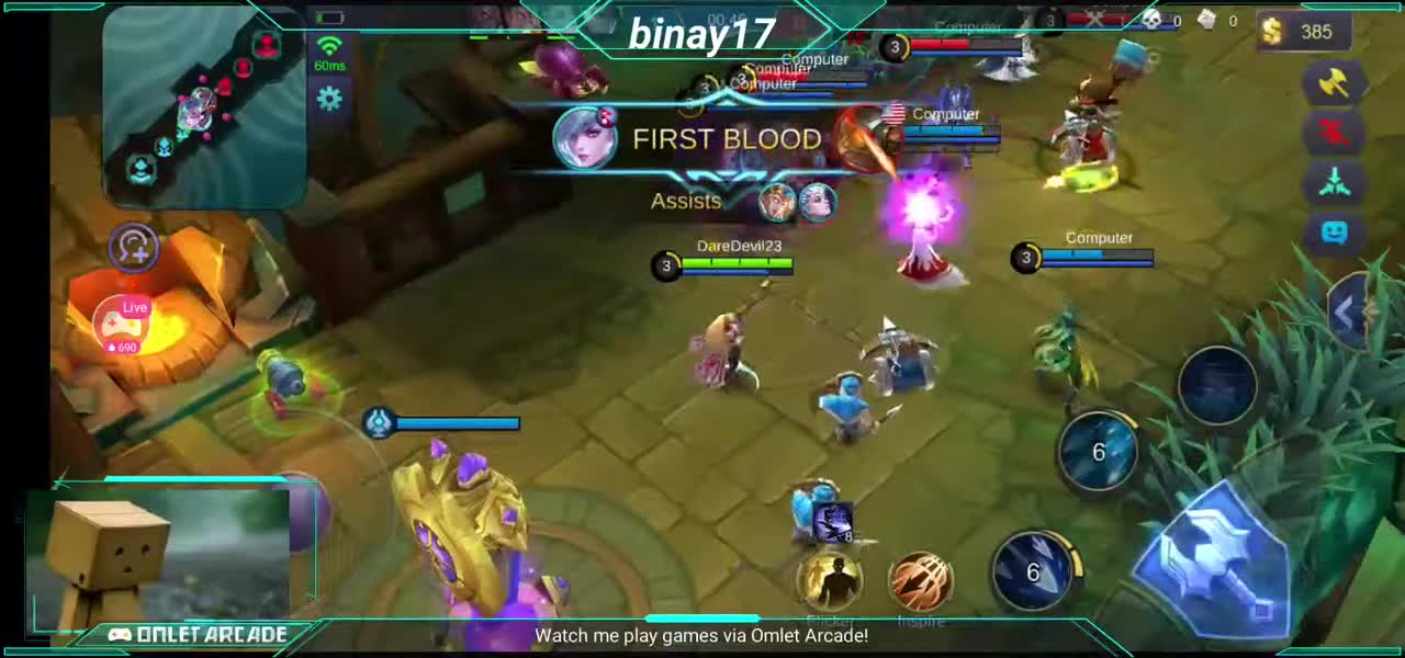 Mobile Legends Miya Savage kill