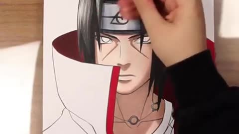 Como Desenhar Itachi Uchiha