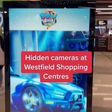 Hidden Camera At Westfield Shopping Centre