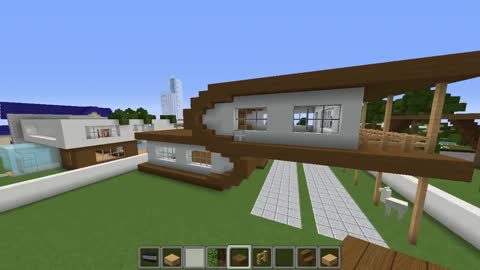 MAISON ULTRA MODERNE sur MINECRAFT ! Hyper cool minecraft une belle maison