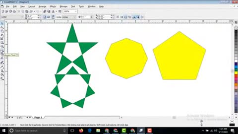 HAPE TOOLS IN CDR coral draw 12