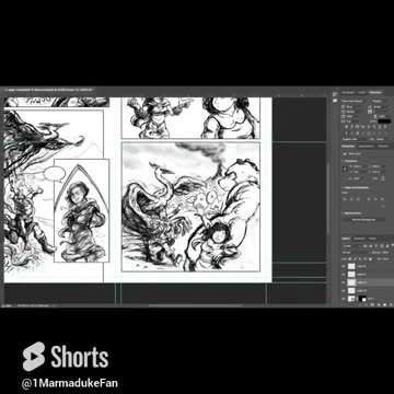 1 Minute Timelapse: Coloring Pages 8-9