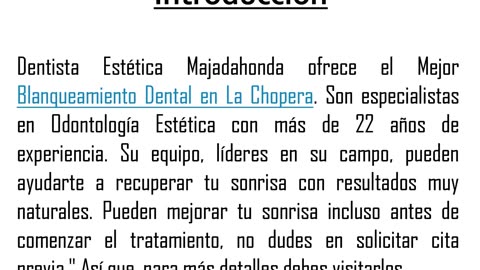 Lo mejor en Carillas Dentales en La Chopera