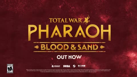 Total War PHARAOH Blood & Sand Launch Trailer