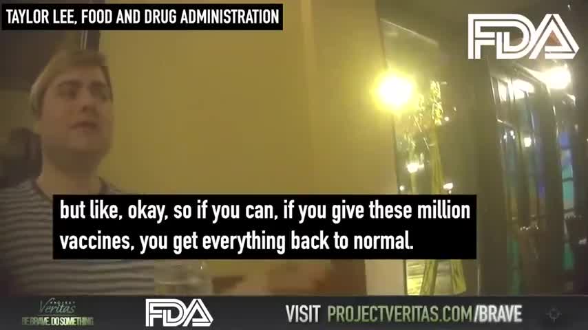 Project Veritas Part 2 - FDA worker