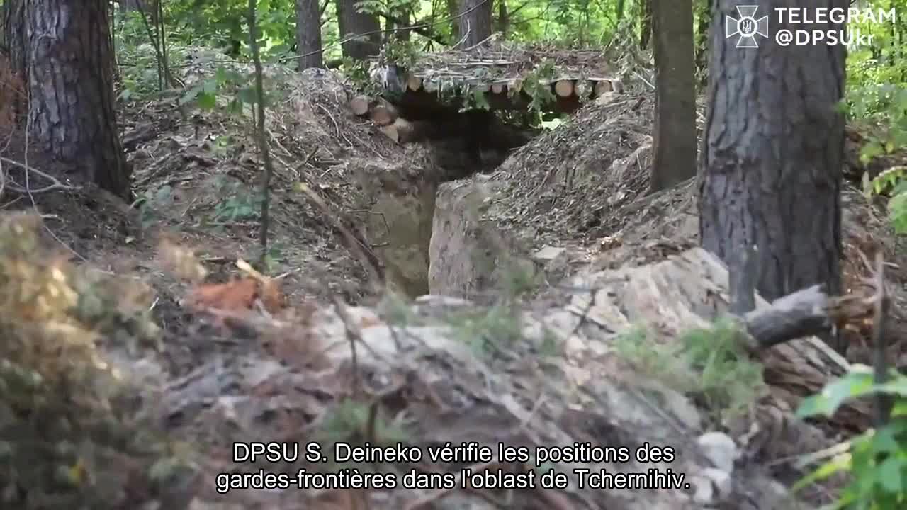 Tout à coup, quelqu'un en Biélorussie ou en Russie voudra répéter. Des zones fortifiées sont const