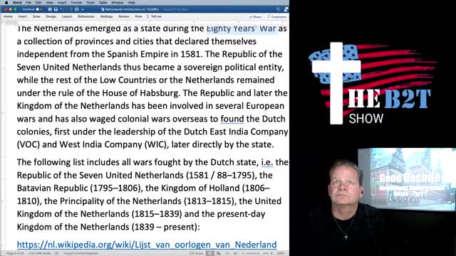 Part 1 a (long version) Gene D on the Netherlands