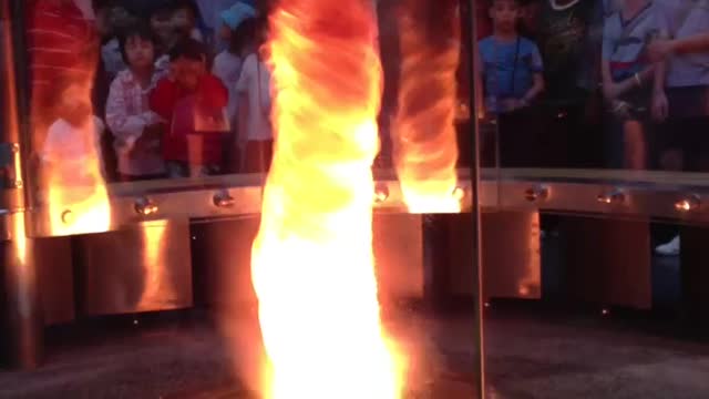 Watch This Amazing Fire Tornado!