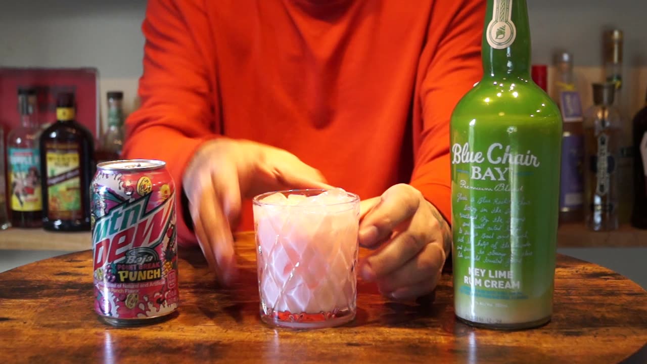 Blue Chair Bay Key Lime Rum Cream & Mtn Dew Baja Point Break Punch