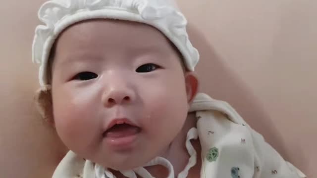 60days korean baby -smile