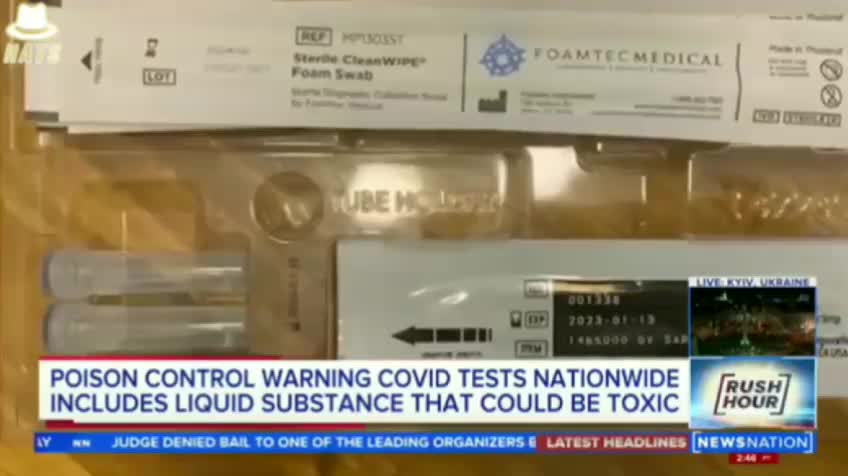 👀 Mainstream media confirms the PCR tests were laced with poison!