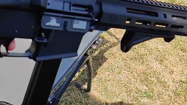 Slow motion 9mm ejection