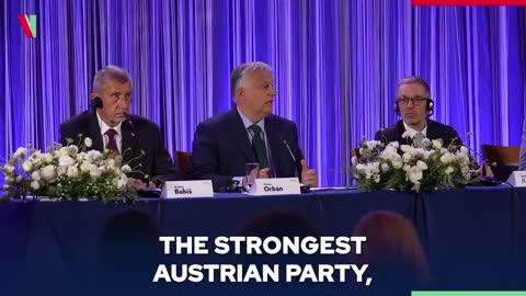 Hungary’s PM Viktor Orban with Austria’s Freedom Part presents a new alliance “Patriots for Europe”…