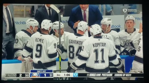 LAK vs NYI - Kings Win 3-1