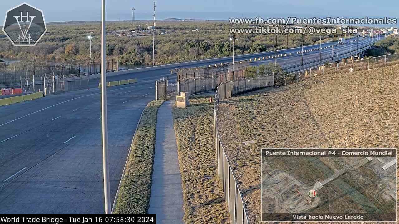 2024-01-16 - Puente Internacional 4 (viendo hacia Nuevo Laredo)