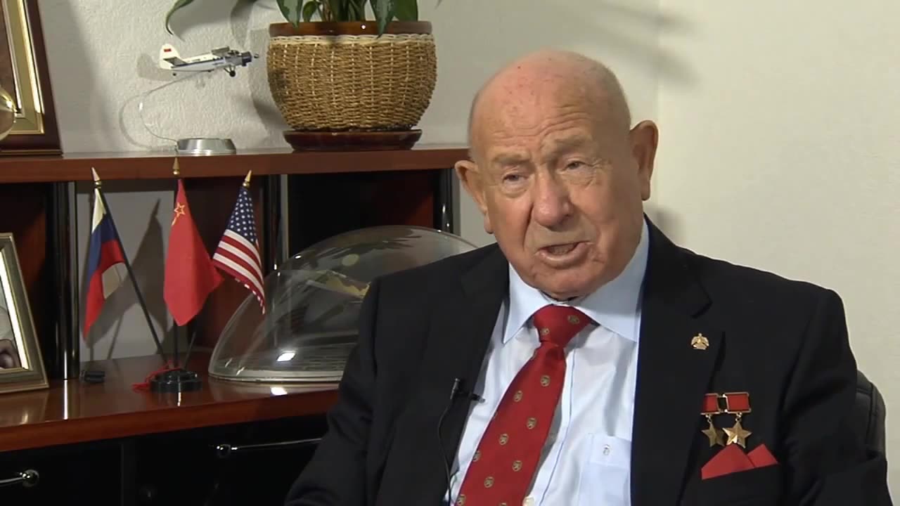 Russian Space Pioneer Alexei Leonov.