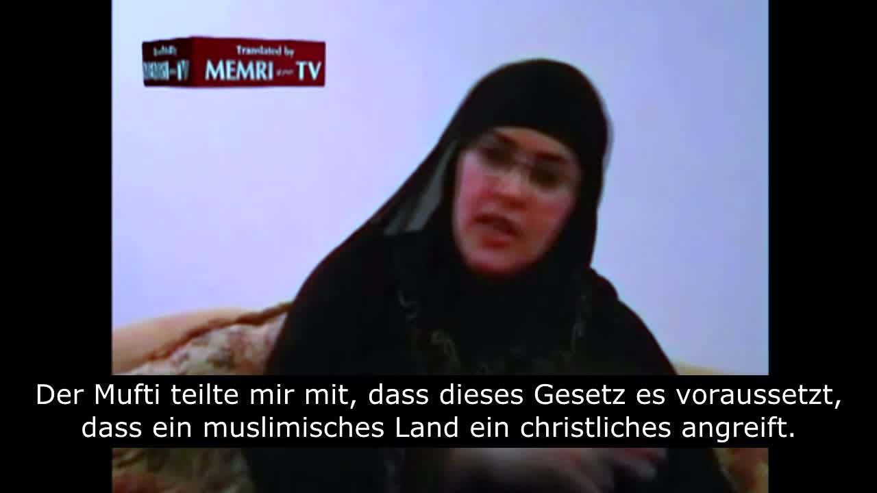 Muslima möchte die Legalisierung von Sklavinnen!