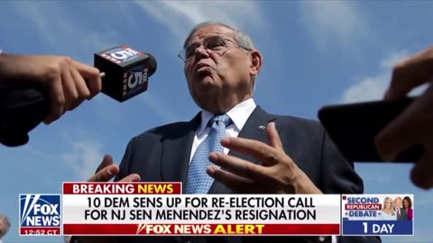 BREAKING: 10 Dem Sec up for re-election now calling on Sen. Bob Menendez to resign